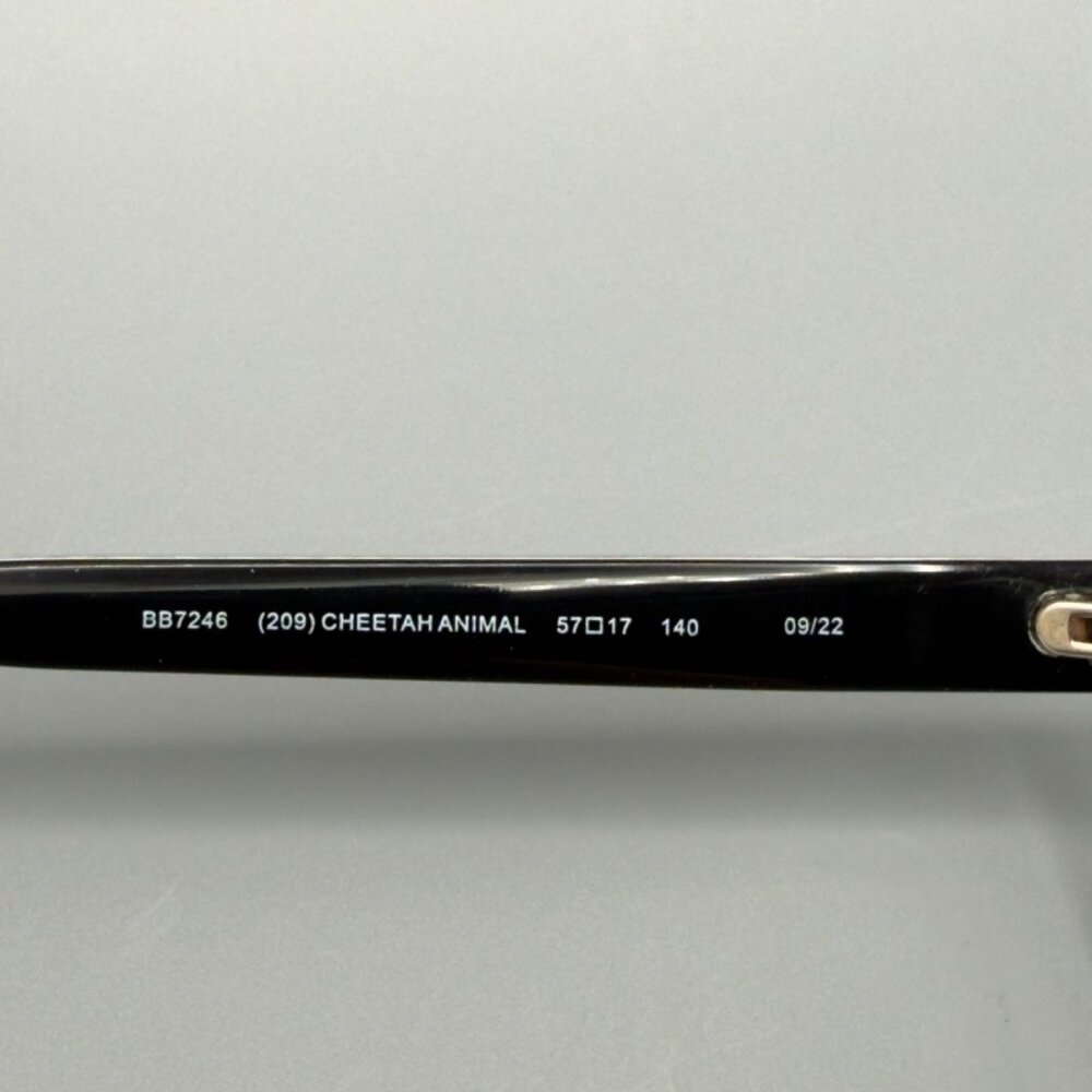 Bebe Sunglasses Eyeglasses BB7246 209 Cheetah Animal 57 17 140 Frames READ - Picture 4 of 15